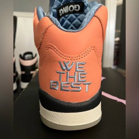 DJ Khaled x Nike Air Jordan 5 We the Best Crimson Bliss NEW w/ Box! RARE Shoes! - Picture 5 of 16